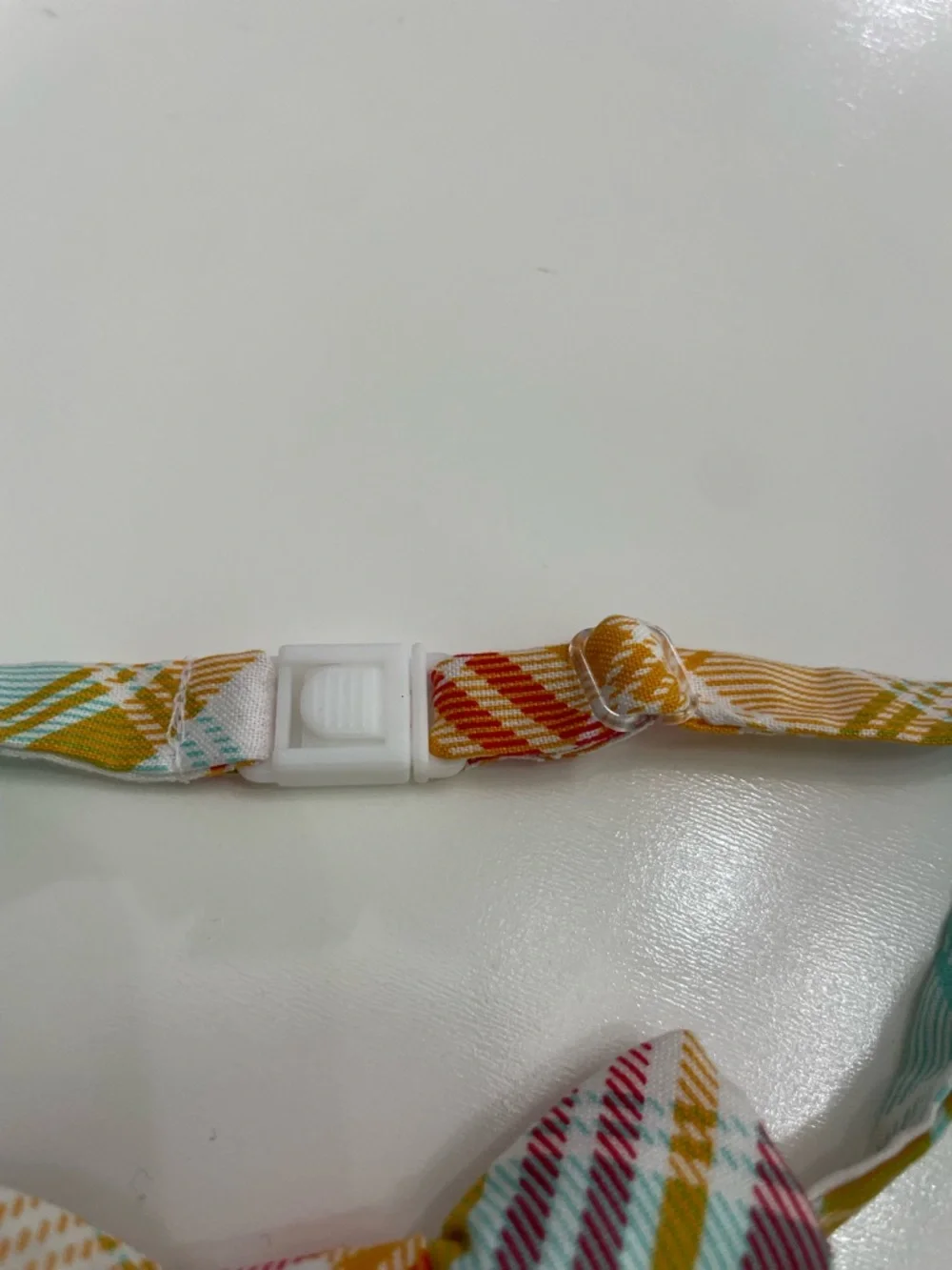 Kids Bow Ties - Summer Plaid and Light Blue Airplanes